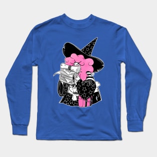 The Bookworm Witch - Bubblegum Hair Long Sleeve T-Shirt